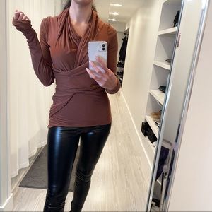 Rick Owens Lilies Cross Front Top